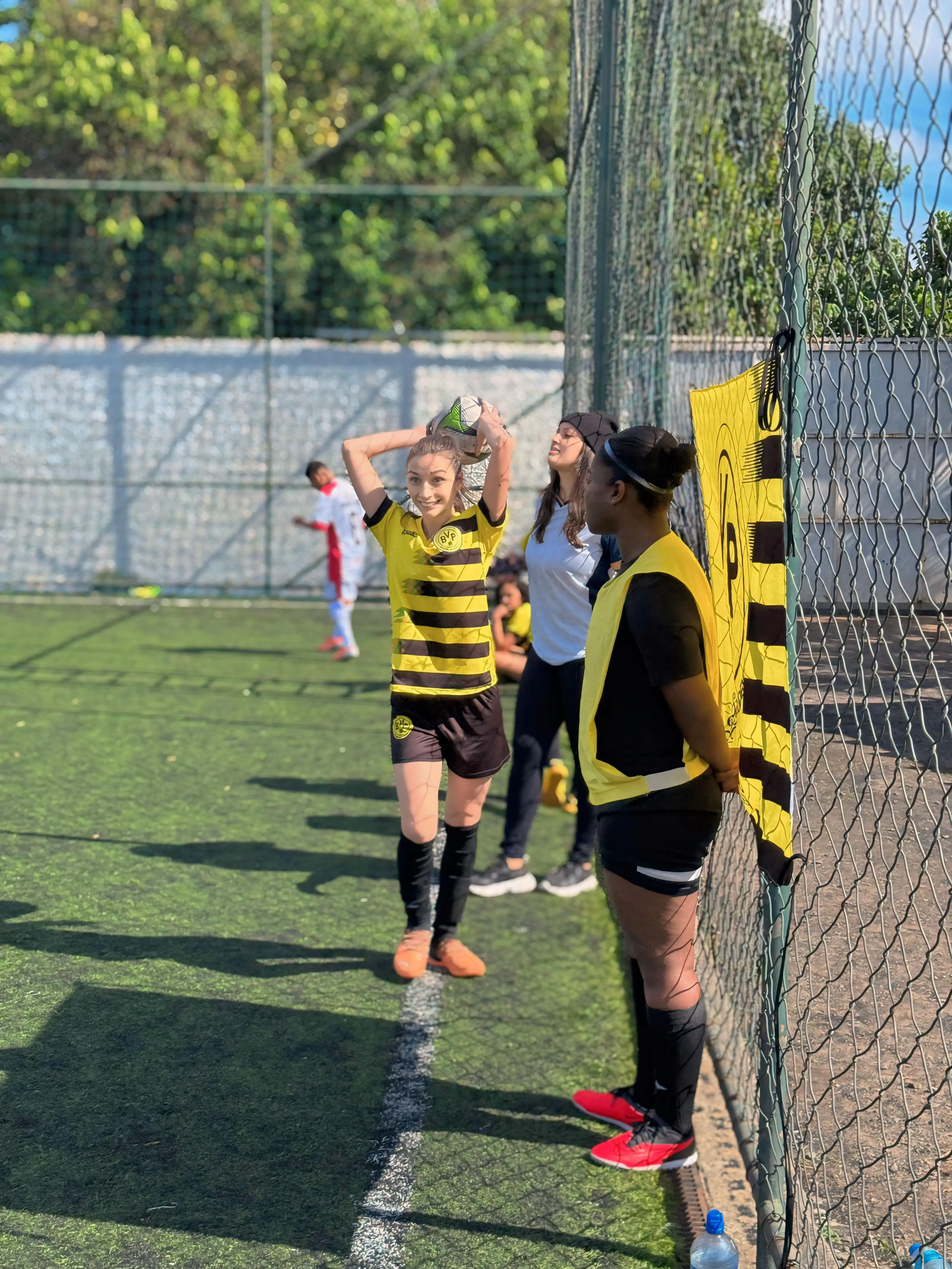 Foto de campeonato feminino na Arena Cidade dos Meninos